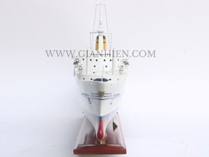 Gia Nhien Fabricant Conception personnalisée quantité minimale de commande basse SS GUGLIELMO MARCONI MODÈLE DE BATEAU EN BOIS-MODÈLE DE BATEAU EN BOIS DE HAUTE QUALITÉ - Product Image 2