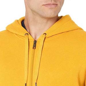 Sudaderas con capucha de gran tamaño, sudaderas de manga larga, ropa de invierno, ropa básica de algodón 100% para hombre, sudaderas con capucha transpirables de Color sólido con cremallera - Product Image 3