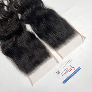 2024 dentelle de fermeture à la mode chaude 100% extensions de cheveux humains vietnamiens prêts à expédier - Product Image 4