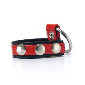 สายหนัง RD พร้อมห่วงเหล็กสำหรับผู้ชาย แฟชั่นเกย์ อุปกรณ์หนัง BDSM - Product Image 3