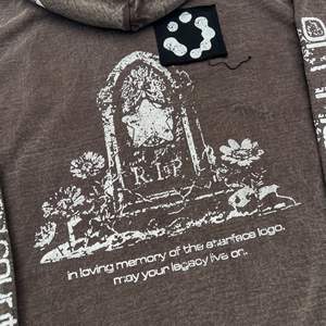 เสื้อฮู้ดสวมหัวแบบโอเวอร์ไซส์ของผู้ชายผ้าคอตตอน100% ขนาดใหญ่พิเศษพร้อมโลโก้แบบกำหนดเองสำหรับฤดูหนาว - Product Image 5