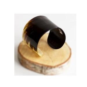 Brazalete de Cuerno Natural Ecológico, Brazalete de Cuerno de Búfalo Hecho a Mano, Regalo de Boda Duradero, Fabricante de Joyería de Moda Ética de la India - Product Image 1