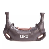 Sac de frappe bulgare pour entraînement sportif, sacs de sable vides pour boxe 5-25kg, entraînement de force, couleur/logo personnalisables entièrement