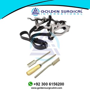 Kit dentaire pour chevaux : Spéculum buccal et jeu de limes flottantes pour chevaux - Product Image 2