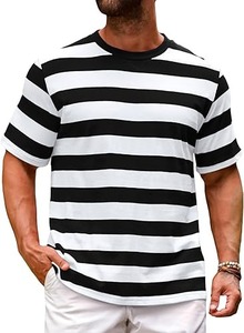 Camisetas de algodón personalizadas para hombre-Diseño único suave y transpirable-Patrón liso Estilo vintage Descuento a granel - Product Image 2