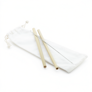 BooSip Eco-Friendly <b>Bamboo</b> Drinking <b>Straws</b> Set Sustainable Gadgets - Product Image 3