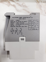 Timer Digital Mekanis 2ASDTO GIC 240V 50/60Hz Ramah Lingkungan Penggunaan Industri Kontrol Otomatis Material PVC 5A Pengaturan Maksimal 120 detik