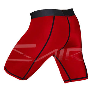 กางเกงขาสั้นรัดกล้ามเนื้อออกกำลังกายสำหรับผู้ชายแฟชั่นใหม่2025เป็นมิตรกับสิ่งแวดล้อมกางเกงรัดกล้ามเนื้อสำหรับนักวิ่งกีฬาประสิทธิภาพสูงสีพื้น - Product Image 2