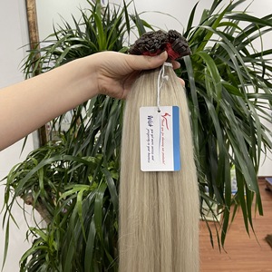 Producto de alta calidad Extensiones de cabello humano vietnamita Punta de queratina Extensiones de cabello de punta plana de cabello humano - Product Image 4