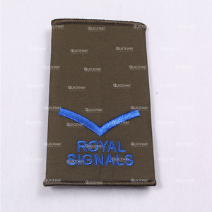 เครื่องปักอันดับสไลด์อันดับผู้หมวดสไลด์สำหรับไหล่ขวาสีน้ำเงินบนสไลด์จัดอันดับมะกอก - Product Image 3