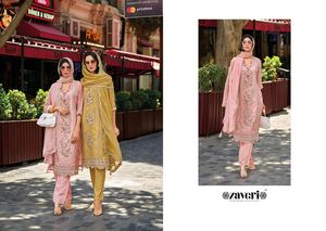 Kurta Pakistaní de Organza Suave con Bordado, Diseño de Maruti Fashion para Mujer, Calidad Estándar, Ideal para Fiestas y Bodas, Proveedor Indio - Product Image 6