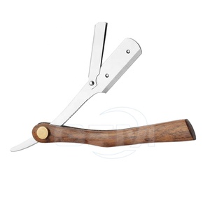 Nouvel Arrivage GEMSTONE ENTERPRISES Rasoir de Barbier à Lame en Acier Inoxydable Personnalisable avec Logo Durable Réutilisable pour Hommes Vente en Gros à Bas Prix - Product Image 3