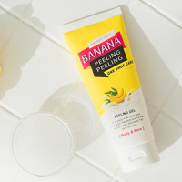 Gel Gommant à la Banane pH Faible Exfoliant Hydratant Éclaircissant pour Visage et Corps Éliminateur de Peaux Mortes