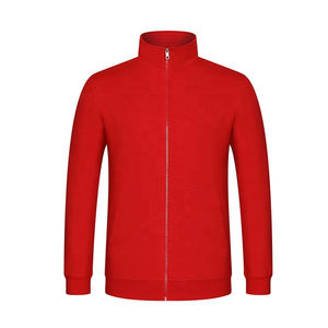 2025 nuevo estilo Street Style Running 180ct Zip Solid Mens sudaderas con capucha y sudaderas - Product Image 2