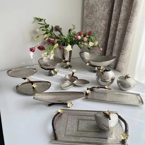 Handicraft Aluminum Metal <b>Gold</b> Finished Ginger Jar CE Certified Modern Luxury Home <b>Decor</b> for Living <b>Room</b> Tabletop Use - Product Image 5