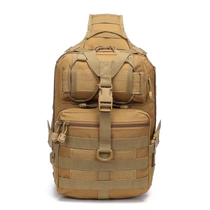 กระเป๋าคาดอกผู้ชายแบบสะพายข้าง สำหรับกิจกรรมกลางแจ้ง ดีไซน์ลายพราง MOLLE เหมาะสำหรับการล่าสัตว์เดือนมีนาคม กระเป๋าคาดอกผู้ชาย - Product Image 1