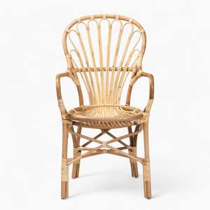 Wholesale <b>Rattan</b> <b>Dining</b> <b>Chair</b> <b>Rattan</b> Armchair Natural <b>Dining</b> <b>Chair</b> <b>Rattan</b> Wicker <b>Chair</b> for Furniture From Vietnam - Product Image 2
