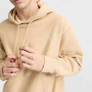 Haute qualité Logo personnalisé hommes 100% coton pull à capuche français éponge vierge surdimensionné pour automne bricolage motif - Product Image 3