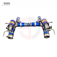 Tuyaux d'échappement Catback en titane SD pour Ferrari SF90 4.0T V8 2019+ Système d'échappement de voiture super sport haute performance avec silencieux
