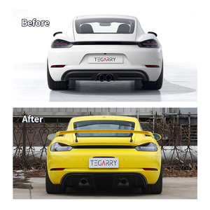 Tegarry <span class=keywords><strong>718</strong></span> Facelift ชุดเติมแต่งร่างกายสำหรับ GT4อัพเกรดสภาพใหม่จากโรงงานโดยตรงสำหรับ2016-2023 Porsche <span class=keywords><strong>718</strong></span> - Product Image 4