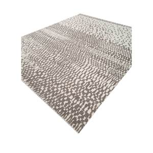 Alfombras de Lana Anudadas a Mano Zuri Ivory 9x12, Diseño Abstracto Estilo Tabriz para el Hogar, para Sala de Estar o Dormitorio-AIWL-1023 - Product Image 2