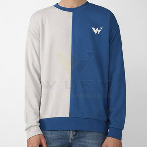 Sweat-shirt à col rond ODM personnalisé pour hommes avec techniques de bouffée de haute qualité polaire de bonne qualité motif de pantalons de survêtement d'hiver similaire - Product Image 3