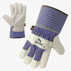 Original Skatiq Gants de sécurité en cuir de vachette SG-8018 Fitter GLOVE - Product Image 4