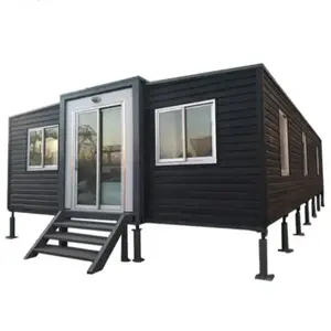 mobile häuser mit 3 schlafzimmern erweiterbares containerhaus mit 2 schlafzimmern und badezimmer und küche