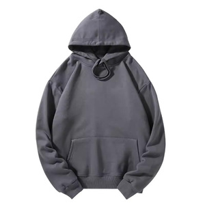 2024 invierno 100% algodón lavado suelto diario manga completa Terry sudadera hombres sudaderas con capucha para hombres y mujeres - Product Image 3