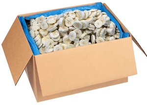 Plátanos Congelados IQF al por Mayor, Variedad Cavendish, Grado A, 10 kg, Francia - Product Image 4