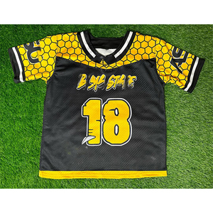 Custom 7v7 Football Uniforms for Youth Fully Sublimated 7 on 7 Uniform Set Quick Dry Men's Breathable 7 on 7 Uniform OEM - Product Image 5