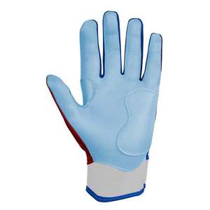 Guantes de Bateo de Béisbol Profesionales de Alta Calidad, Personalizables, de Cuero Transpirable, con Logotipo Personalizable, Cierre de Gancho y Bucle Ambidiestro - Product Image 3