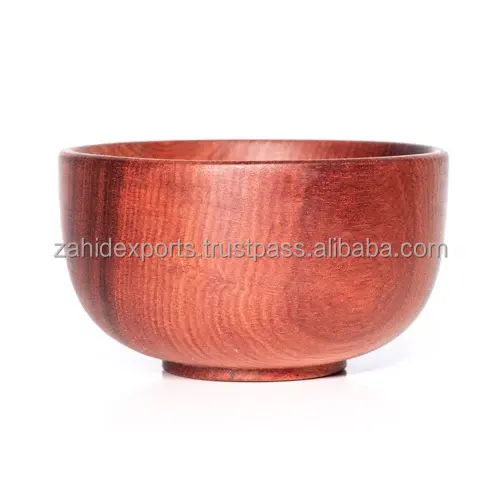 new luxury wooden bowls home and hotel restaurant kitchen ware salad and rice bowls handmade wood bowls