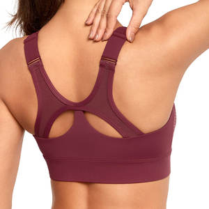 Soutien-gorge de sport respirant pour femmes Soutien-gorge de sport au design unique pour femmes Vente en gros OEM à séchage rapide Soutien-gorge de sport pour femmes - Product Image 2