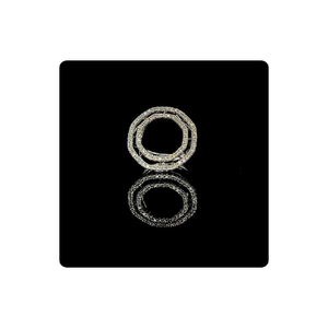 Anillo de diamante Natural de oro blanco hecho a medida de alta demanda 1.50CT estilo de moda para Boda nupcial joyería para fiesta regalo IGI - Product Image 1