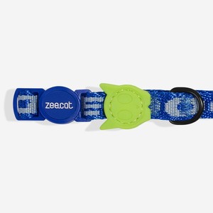 Luxurious Astro Cat Pet Collar Elegant Luxury Style Breakaway Feature Durable Nylon Polyester Animal Ribbons <b>Lights</b> for Dogs - Product Image 3
