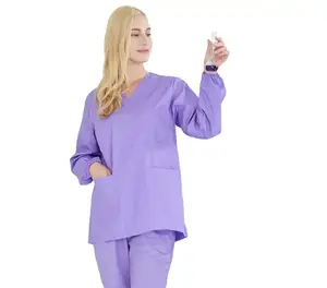 Migliore qualità medici e infermieri Scrub femminile uniforme infermieristica set medico Scrub tuta ospedaliera per le donne