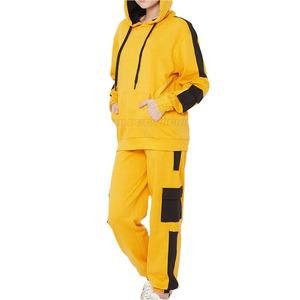 Chándales de invierno de patrón sólido ligero de calidad superior para mujer, ropa para correr sudoración al por mayor - Product Image 1