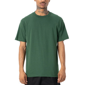Camiseta de hombre de diseño personalizado, camiseta lisa, ropa de calle, Camiseta de algodón pesado de cuello redondo de gran tamaño para hombre - Product Image 4