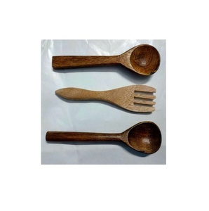 Cuillère en bois mini taille pour spieces et café thé cuillère en bois mieux poli pour la meilleure vente - Product Image 6