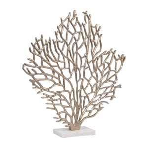 Figurine en laiton artisanale en forme d'arbre, décoration artistique pour la maison, accent parfait pour le bureau, la table, l'étagère, style indien - Product Image 1