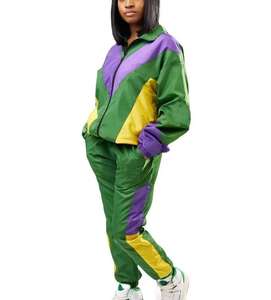 เสื้อครอปสตรีชุดวอร์มกันลมโพลีเอสเตอร์แบบสั่งทำ - Product Image 6