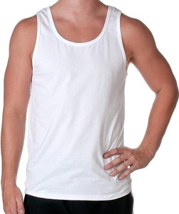 Venta caliente y venta al por mayor de algodón pesado HD 100% Tank Top Tela de algodón Ajuste cómodo Venta caliente Stock disponible - Product Image 5