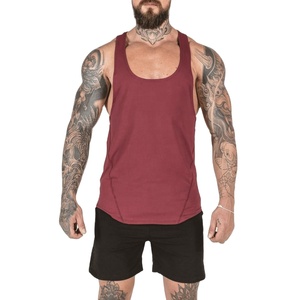 Singlet d'entraînement d'été pour homme, débardeur de fitness, tissu en spandex/polyester à séchage rapide, service OEM de haute qualité - Product Image 1