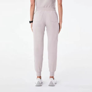 Pantalones Médicos Unisex al por Mayor de Alta Calidad, Antiarrugas, Transpirables, de Tela de Lana Peinada, Colores y Tallas Personalizables, ¡Gran Venta! - Product Image 3