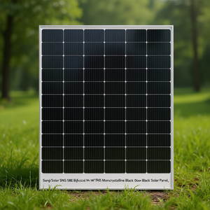 Panneau solaire monocristallin noir bifacial de type N SNG 585 550W de Sungi Solar - Product Image 3