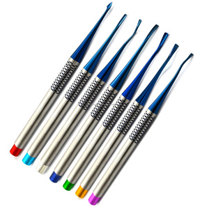 World Precision Surgical - Juego de 7 Elevadores Dentales Manuales y Instrumentos de Luxación de Acero Inoxidable con Certificación CE y Empuñadura Ergonómica - Product Image 6