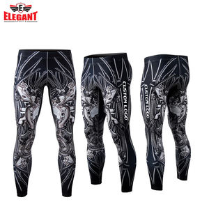 Pantalones de compresión para correr para hombre, mallas largas de entrenamiento para gimnasio, ropa deportiva para Fitness, elegantes - Product Image 6