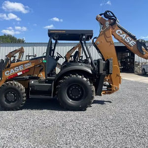 Chargeuse-pelleteuse CASE 590 d'occasion de qualité supérieure pour la construction DIY, mini-équipement de terrassement, mini-excavatrice chinoise en promotion à vendre - Product Image 1