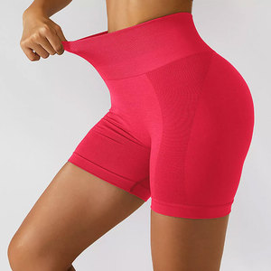 Buttery Soft Yoga Shorts con bolsillos para mujer Cintura alta Cintura media Entrenamiento Running Gym Shorts 5 ''Entrepierna - Product Image 2